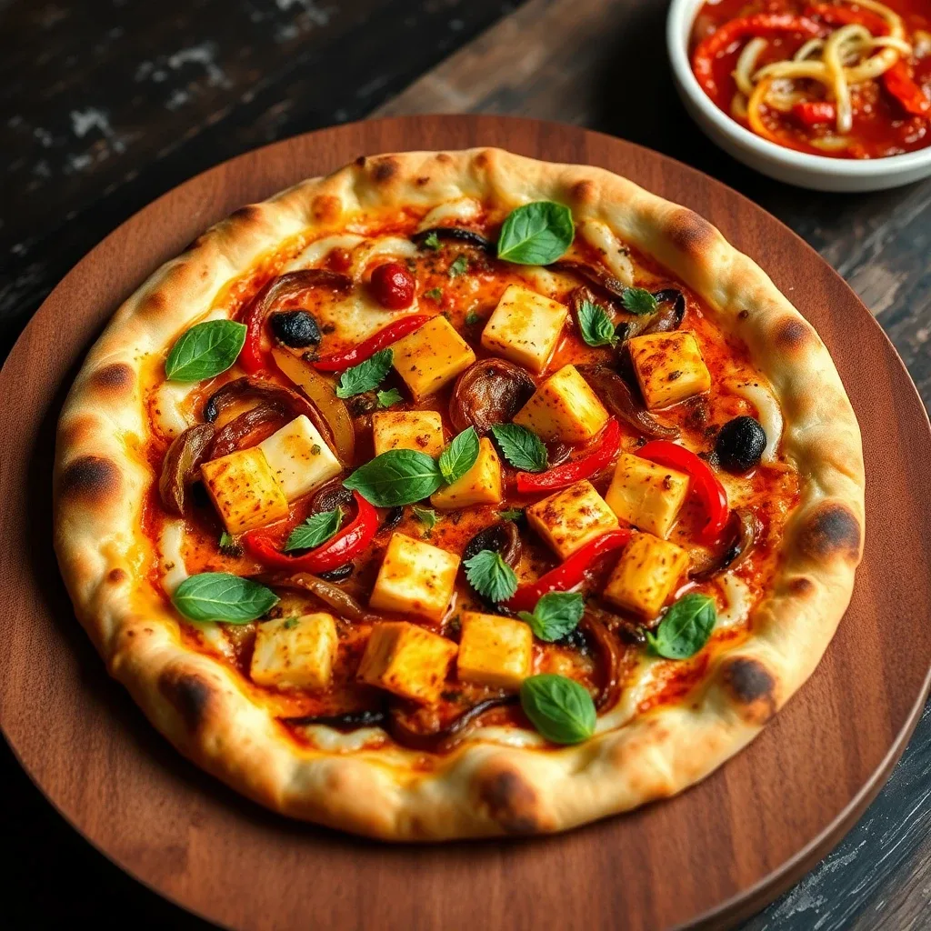 Paneer Tikka Pizza
